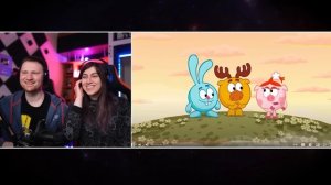 Все ляпы английского дубляжа Смешариков [ТРУДНОСТИ ПЕРЕВОДА] | РЕАКЦИЯ на HIMA