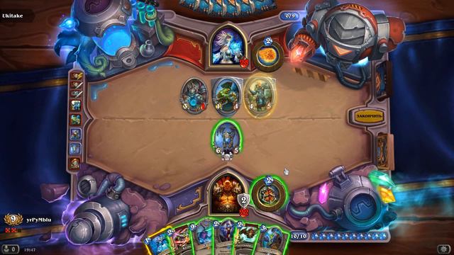 Hearthstone 10 победа. Арена. Воин. смотреть онлайн