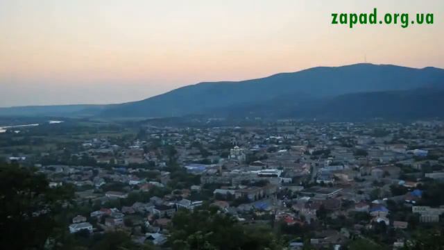 Хуст с Замковой Горы смотреть онлайн