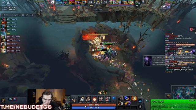 РЕАКЦИЯ БРАТИШКИНА НА ПОБЕДУ TEAM SPIRIT vs LGD 5 КАРТА Dota 2 Дота лучший момент International смотреть онлайн