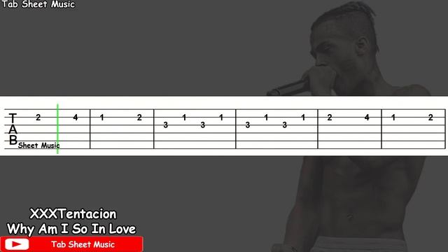 XXXTentacion - The Remedy For A Broken Heart Guitar Tutorial смотреть онлайн
