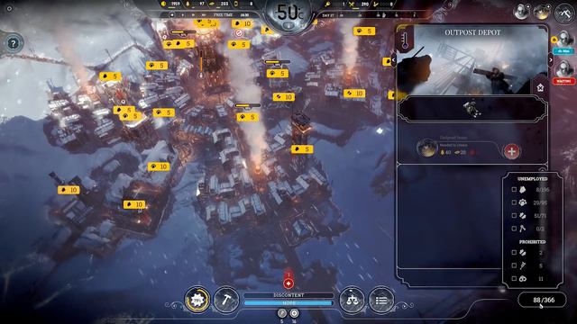 FROSTPUNK FULL GAME GAMEPLAY - Part 9 - Doom is Coming? смотреть онлайн