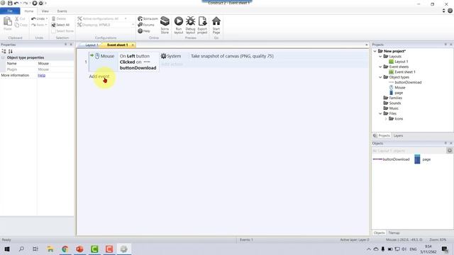 Construct 2 การบันทึกหน้าจอเป็นไฟล์รูปภาพ смотреть онлайн