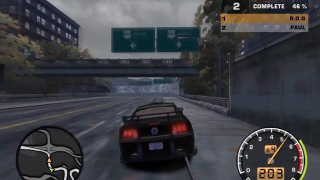 NFS MW - Diamond Valley - Ford Mustang GT ( online ) смотреть онлайн