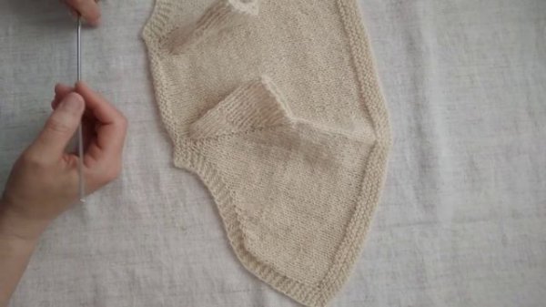 MaTusy. About knitting. Кардиганчик для недоношенного с запахом.