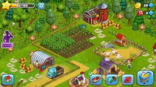 Superfarmers от HeroCraft * Строим Супер Ферму мирового масштаба для Супергероев на Sensor Games