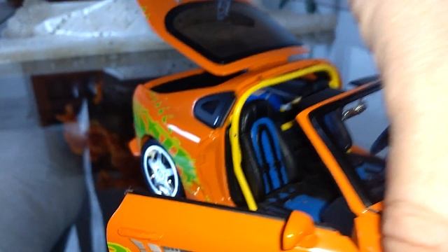 Toyota Supra X Dodge Velozes E Furiosos 1/18