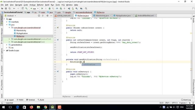 Start a Foreground Service trong Android (với Notification Channels) - [Service Part 3] смотреть онлайн