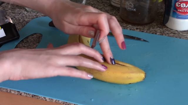 Рецепт вкусного и полезного десерта "Шоколадные бананы". смотреть онлайн