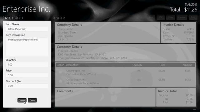 Free Windows Store Invoice App смотреть онлайн