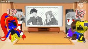 Undertale reacts to DDLC(Doki Doki Literature CLUB) RUS