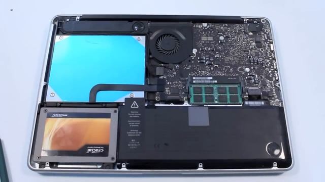 Ремонт MacBook Pro Unibody 13" 2010 замена аккумулятора смотреть онлайн