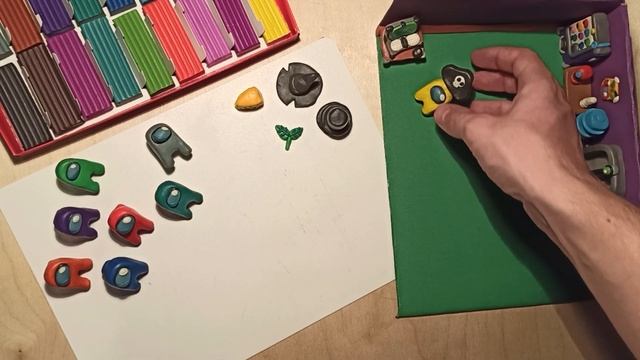 Лепим Among Us! Комната отдыха) Как слепить Амонг Ас из пластилина? смотреть онлайн