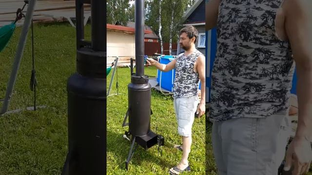 Котёл для нагрева воды в бассейне. Печь для бассейна. Котёл для бассейна. смотреть онлайн