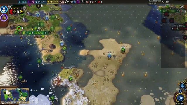 Civilization VI | Total Beginner Plays - Rise and Fall - Game 3.24 смотреть онлайн