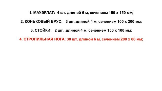 КРЫША ДЛЯ ЧАЙНИКОВ: стропильная система для 2-скатной крыши из металлочерепицы (пример расчета) смотреть онлайн