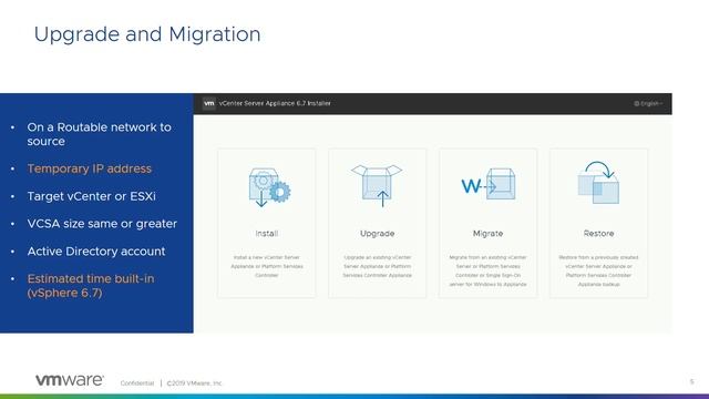 vSphere Upgrade: The Inside Track - Part 4: Upgrading and Migrating vCenter Server смотреть онлайн