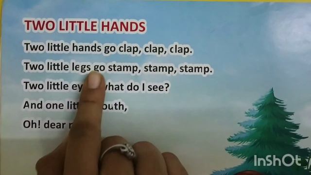 English Medium Pre-Primary Jr.K.G. Rhymes Two little Hands смотреть онлайн