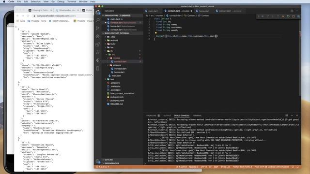 Flutter Contact App with BLoC and HTTP Part 1 смотреть онлайн