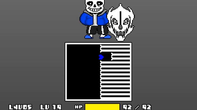 Glitchtale Sans First attack [undertale fangame] смотреть онлайн