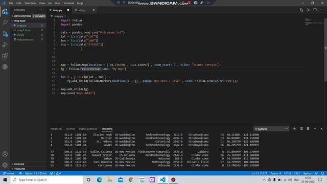 How to create map with folium Part 5 | Python to AI ML and Data Science| Code with Lakshit #61 смотреть онлайн