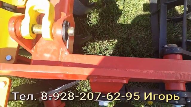 Борона дисковая Кортес. Лущильник на подвижной стойке. смотреть онлайн
