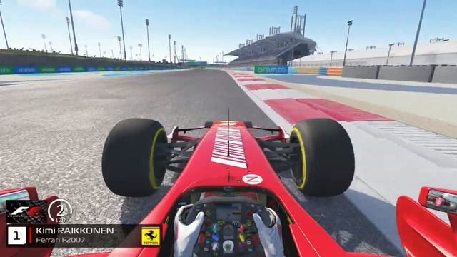 The Ferrari F1 2007 With SLICK TIRES is a MONSTER ! смотреть онлайн