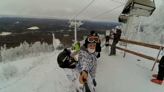 Горнолыжный курорт Завьялиха. Обзорное видео.
