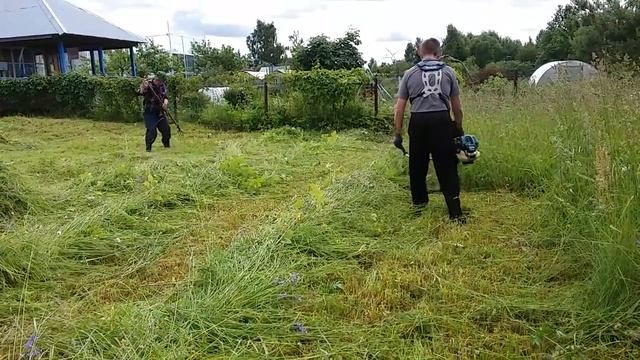 Покос травы - тел:+7(905)602-48-88 смотреть онлайн