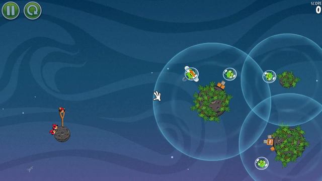 Playing Game Angry Birds Space 12 смотреть онлайн