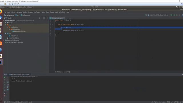 Ubuntu Java Tutorial - IF Statements смотреть онлайн