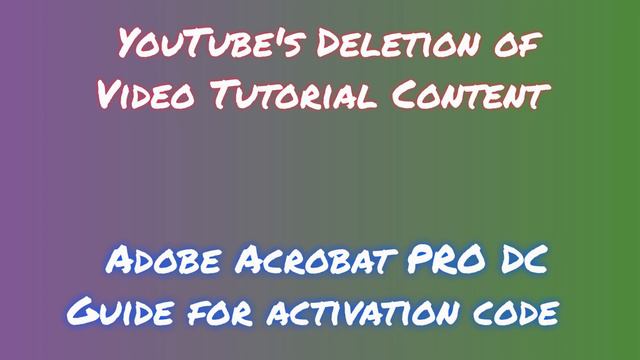 Steps how to Download & Install full version Adobe Acrobat PRO DC смотреть онлайн