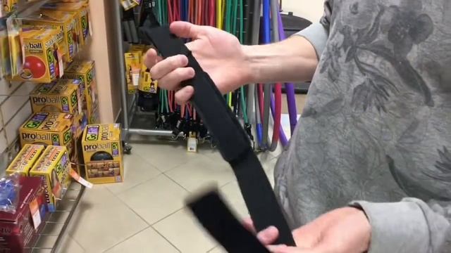 Ремни (лямки) для тяги Corona Fitness 707 смотреть онлайн