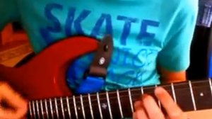 Тема из Спанч боба на электро гитаре)