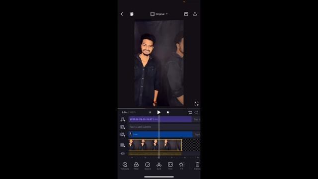 Reels New Video Editing | How to make soul/ghost/ atma Transition Video in VN app смотреть онлайн