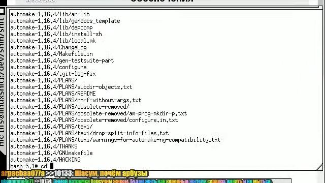 Linux from Sakura: Глава 8.32. (2021-09-29) смотреть онлайн