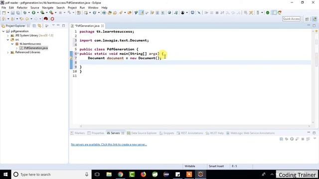 Pdf Generation Example in Java Pdf generation API ITEXT Pdf Jar Download смотреть онлайн