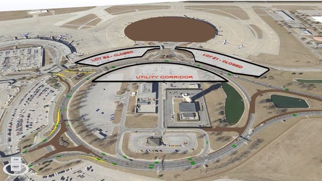 New KCI Airport Terminal Temporary Roundabout Construction Animation смотреть онлайн