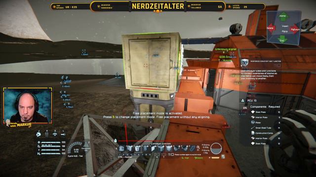 Space Engineers Hardcore Stream Part 31 - (H)ausbau während wir warten | Deutsch | 🚀🌌🧑🚀🛠️ 🇩🇪 смотреть онлайн