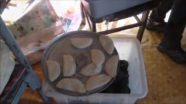 Монгольская еда  Хушууры