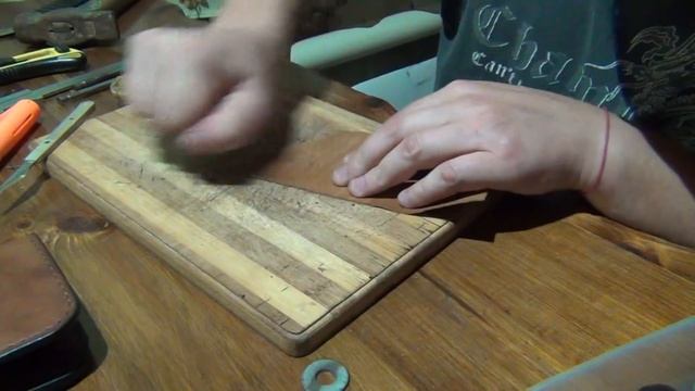 Изготовление кожаного кошелька. часть 6:) смотреть онлайн
