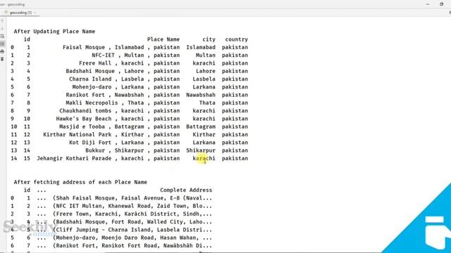 Geocoding | Pandas Dataframe | Python | Lecture#14 смотреть онлайн