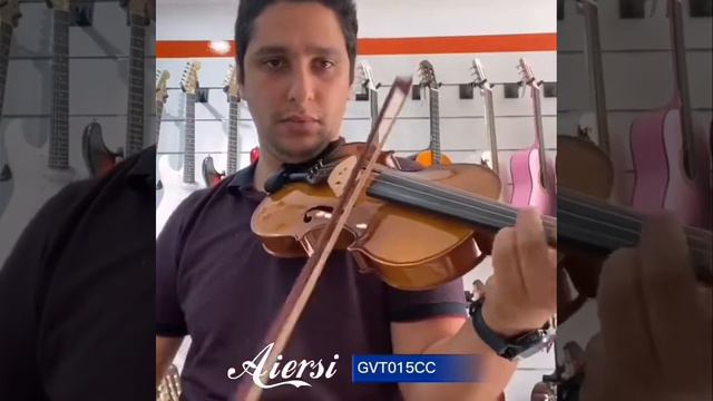 [AIERSI Violin] Starter Red Brown Colour Acoustic Violin GVT015CC смотреть онлайн