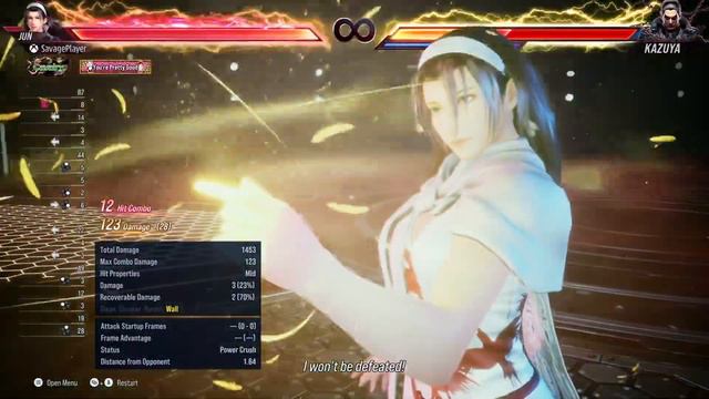 Tekken 8 Jun 141 Combo Damage (With TTT2 outfit) смотреть онлайн