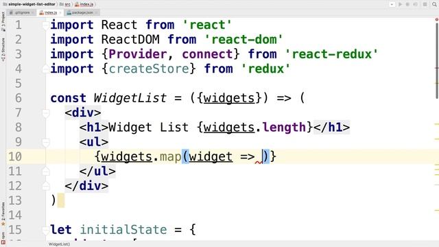 M3L2 7 Dynamically rendering a list of widgets смотреть онлайн