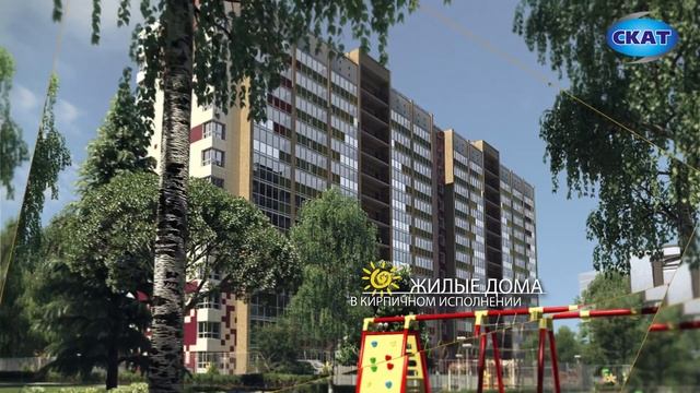 Видеоролик жилого комплекса Графика для кино и ТВ смотреть онлайн