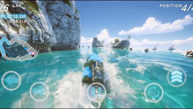 Download Speed Boat Racing Game HD Graphics small Size, Boat Attack GAMEPLAY Android смотреть онлайн