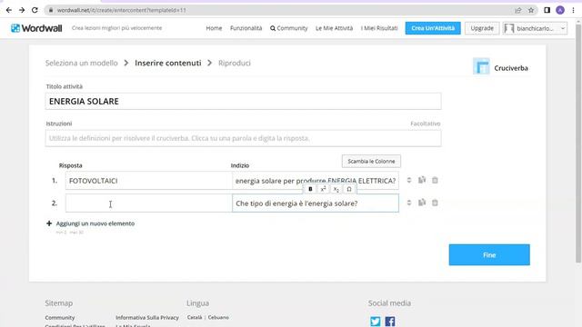 Cruciverba con Wordwall - PER ALUNNI смотреть онлайн