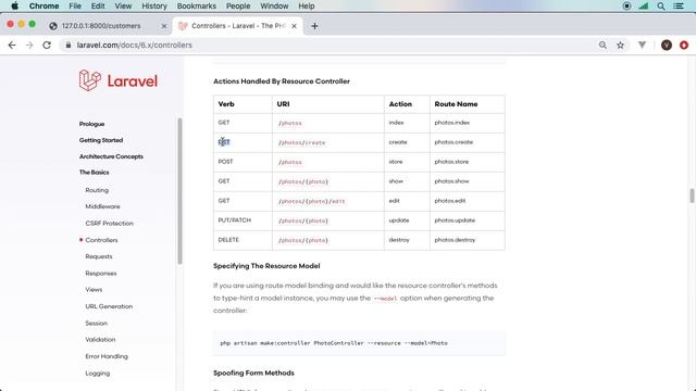 Laravel 6 Beginner - e9 - RESTful Controllers Part 1 смотреть онлайн