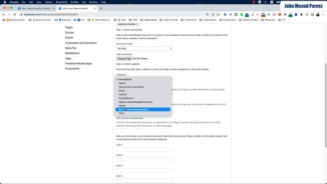 How to verify facebook page with blue badge | Fb business page смотреть онлайн